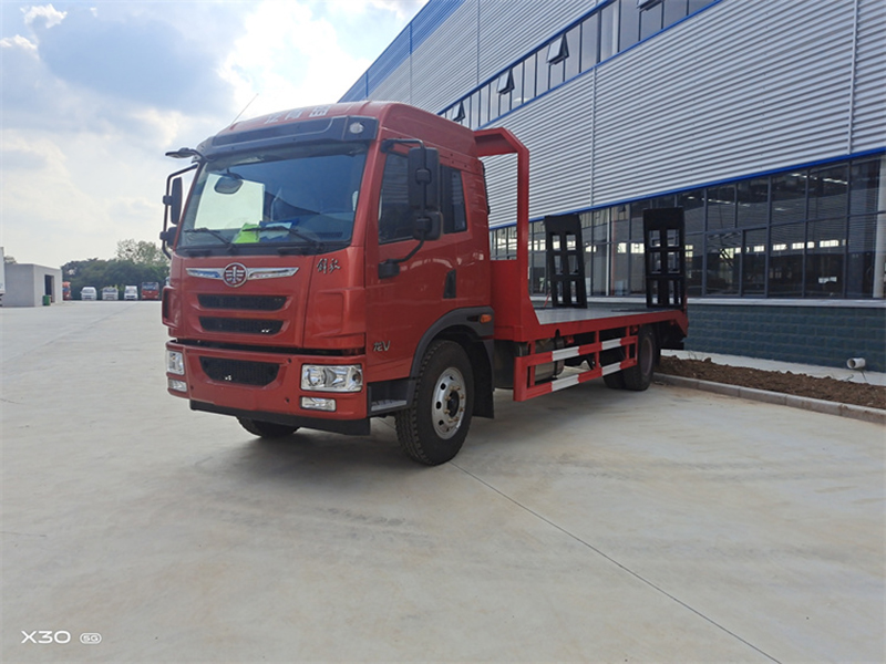 解放龍V單橋平闆車
