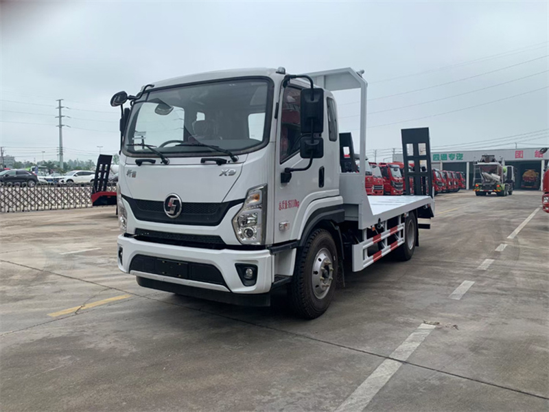 陝汽軒德X9國六平闆車