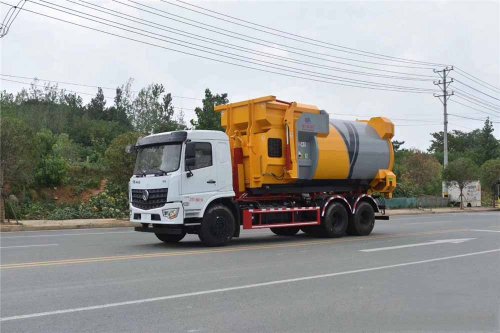 鈎臂壓縮垃圾車使用注意事項